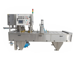 杯裝辣椒醬灌裝機Hot sauce filling machine,小身材大味道！